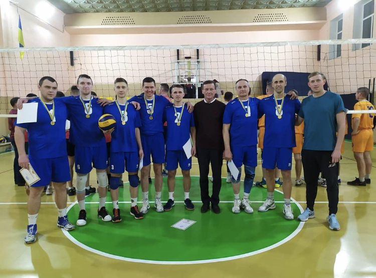 Змагання з волейболу серед чоловіків в залік обласної спартакіади в смт. Олександрівка