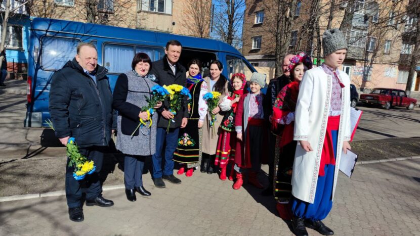 Мітинг та церемонія покладання квітів з нагоди 209-ї річниці від Дня народження Тараса Григоровича Шевченка